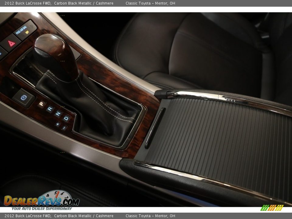 2012 Buick LaCrosse FWD Carbon Black Metallic / Cashmere Photo #13
