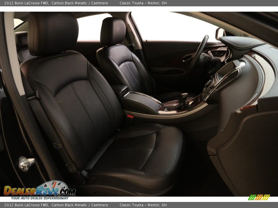 2012 Buick LaCrosse FWD Carbon Black Metallic / Cashmere Photo #15