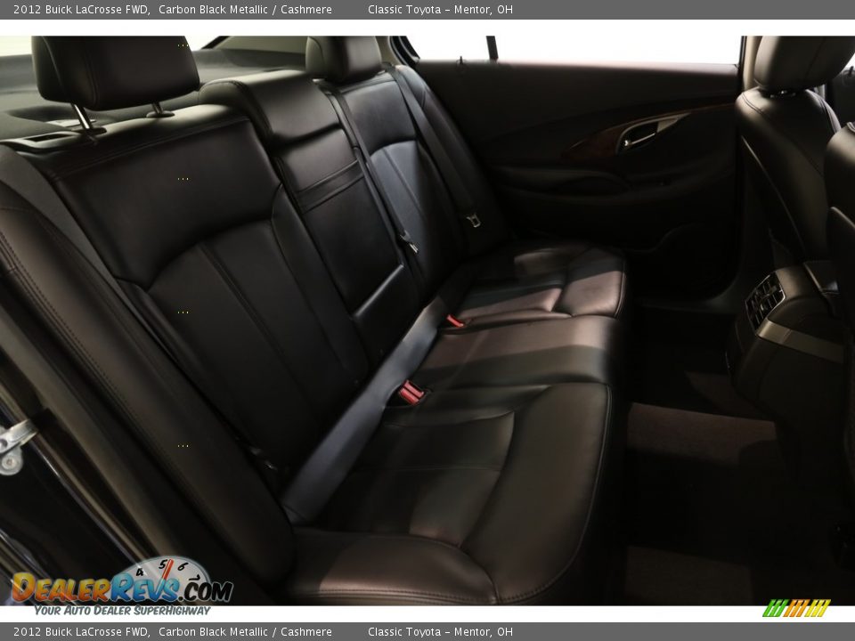 2012 Buick LaCrosse FWD Carbon Black Metallic / Cashmere Photo #16