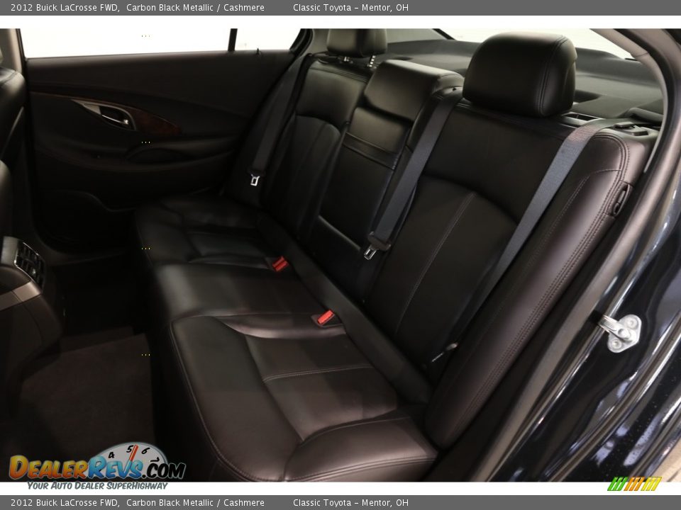 2012 Buick LaCrosse FWD Carbon Black Metallic / Cashmere Photo #17