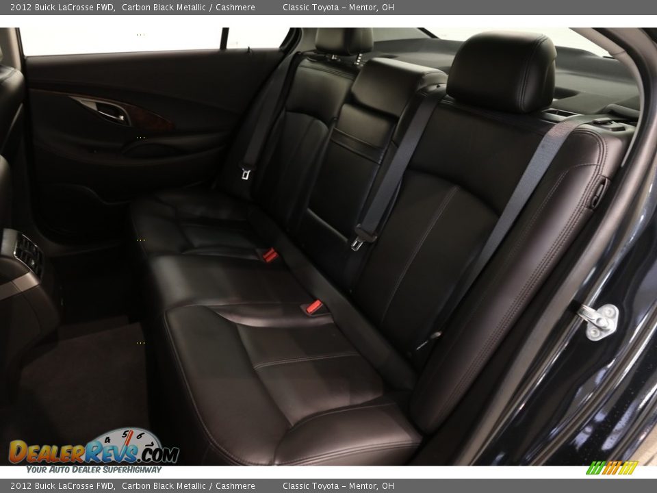 2012 Buick LaCrosse FWD Carbon Black Metallic / Cashmere Photo #17