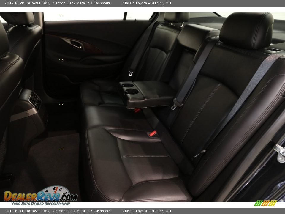 2012 Buick LaCrosse FWD Carbon Black Metallic / Cashmere Photo #18