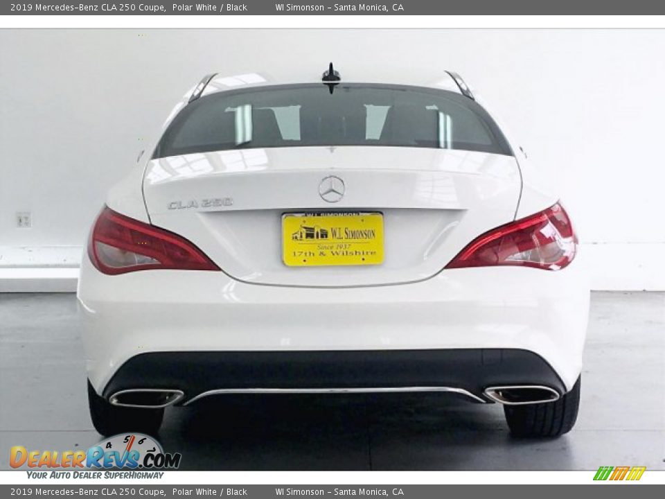 2019 Mercedes-Benz CLA 250 Coupe Polar White / Black Photo #3