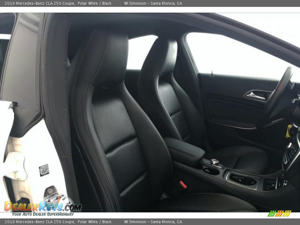 2019 Mercedes-Benz CLA 250 Coupe Polar White / Black Photo #6