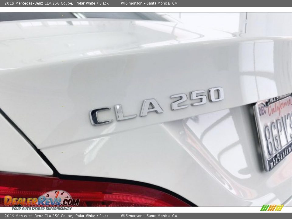 2019 Mercedes-Benz CLA 250 Coupe Polar White / Black Photo #7