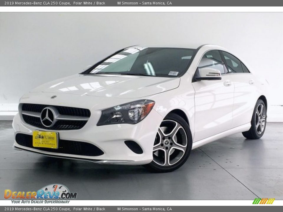 2019 Mercedes-Benz CLA 250 Coupe Polar White / Black Photo #12