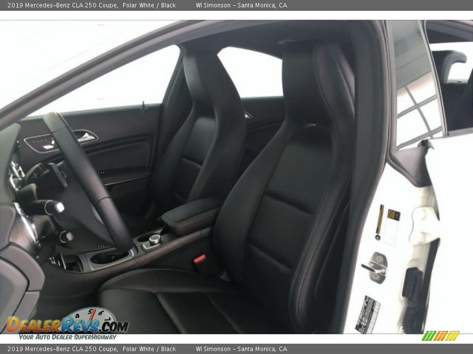 2019 Mercedes-Benz CLA 250 Coupe Polar White / Black Photo #14