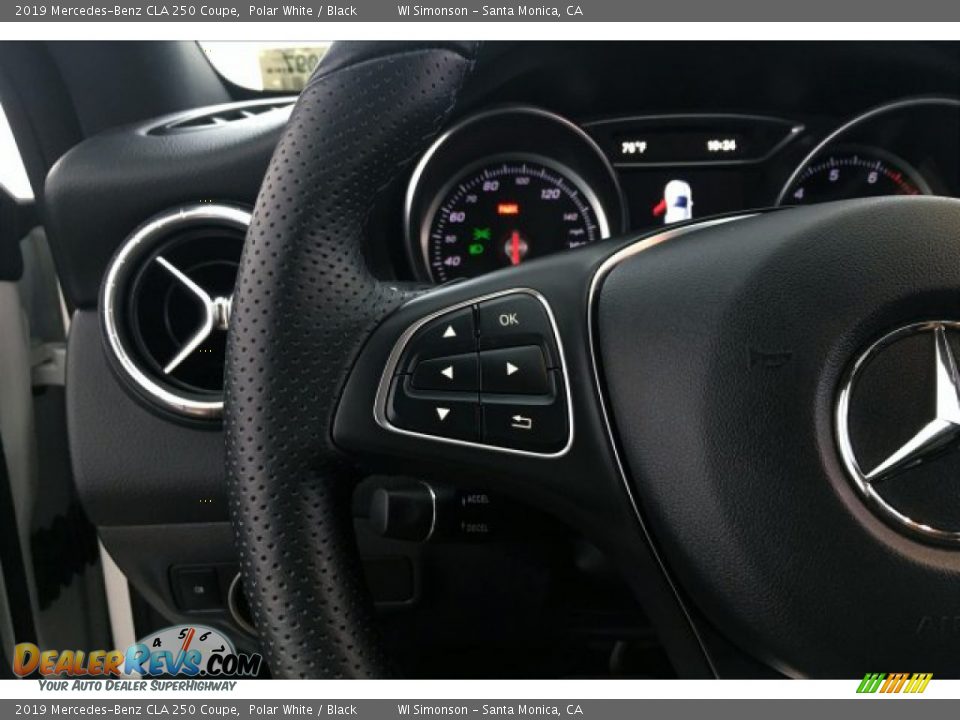 2019 Mercedes-Benz CLA 250 Coupe Polar White / Black Photo #18