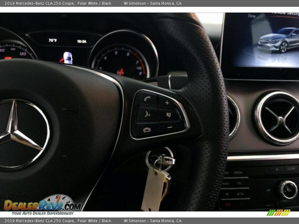 2019 Mercedes-Benz CLA 250 Coupe Polar White / Black Photo #19