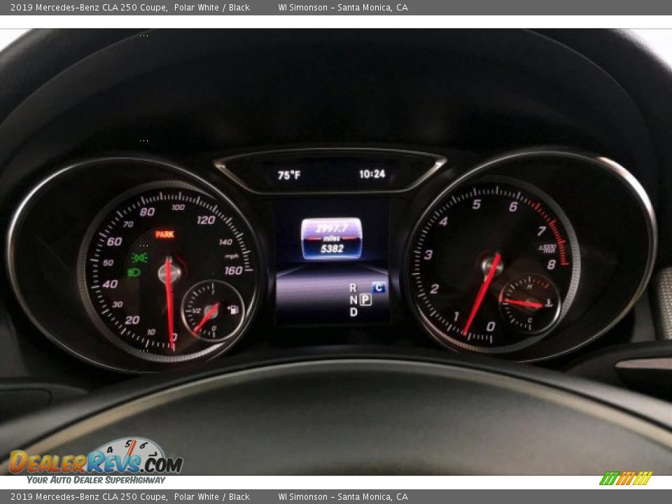 2019 Mercedes-Benz CLA 250 Coupe Polar White / Black Photo #20
