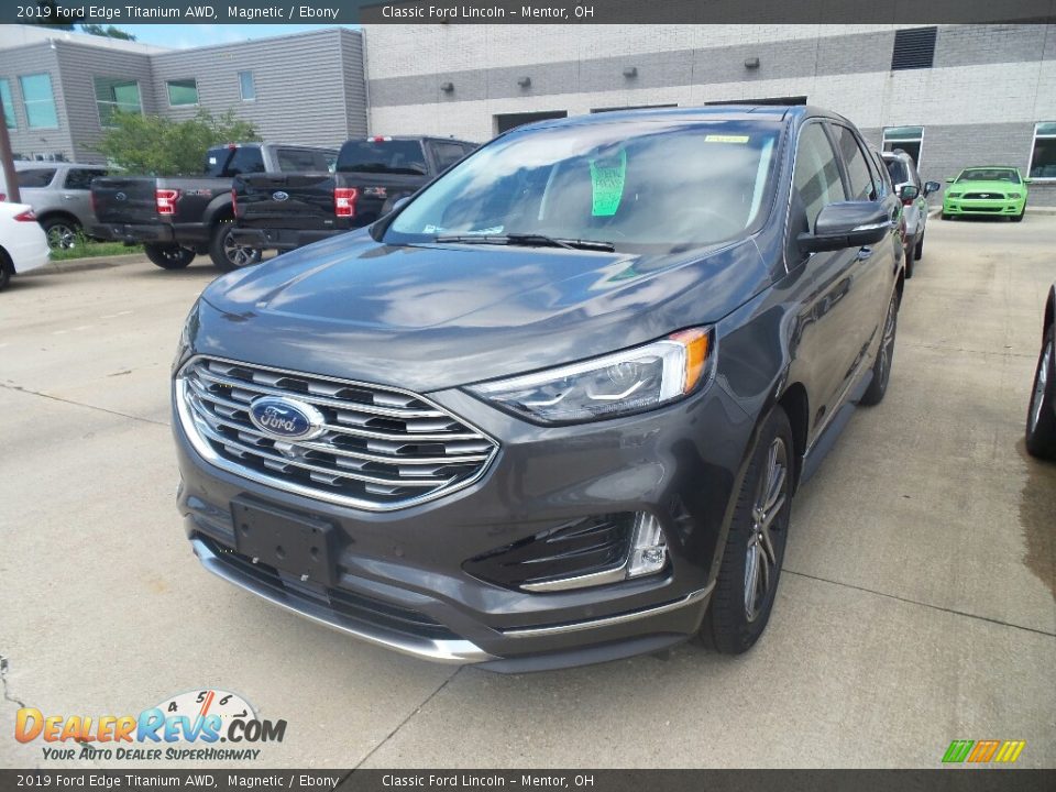 2019 Ford Edge Titanium AWD Magnetic / Ebony Photo #1