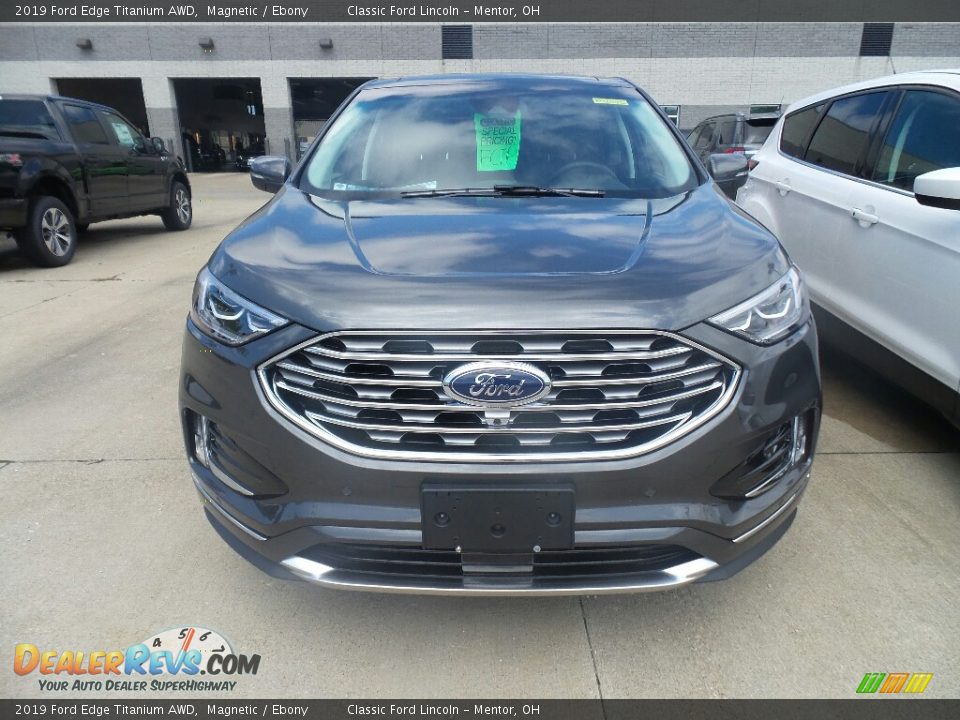 2019 Ford Edge Titanium AWD Magnetic / Ebony Photo #2
