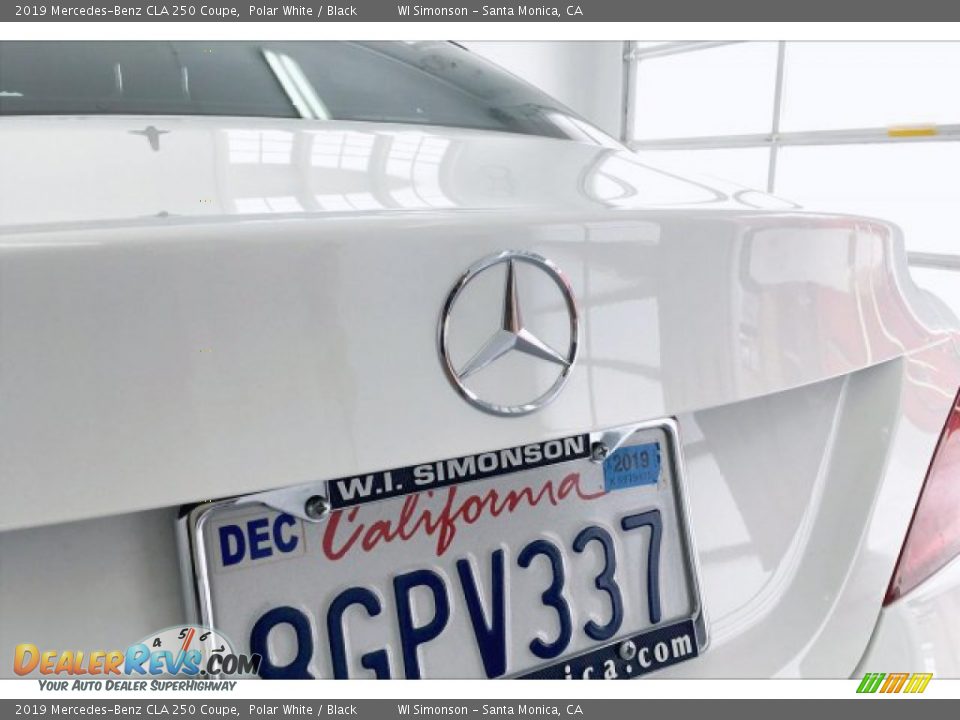 2019 Mercedes-Benz CLA 250 Coupe Polar White / Black Photo #27