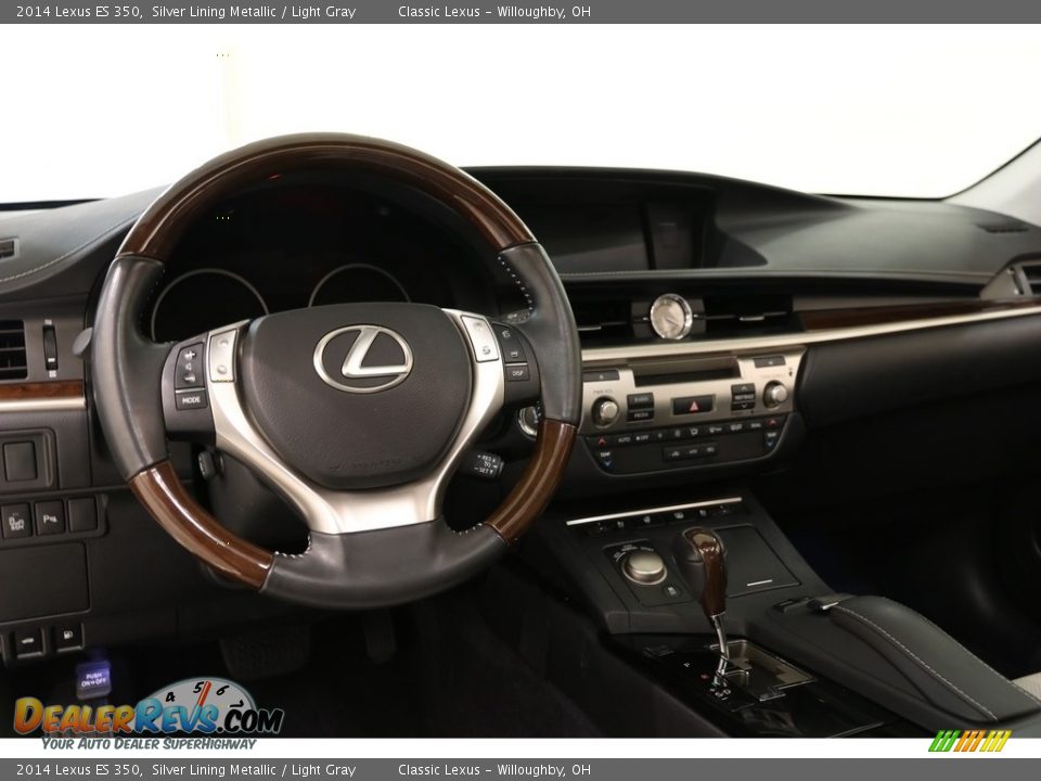 2014 Lexus ES 350 Silver Lining Metallic / Light Gray Photo #6