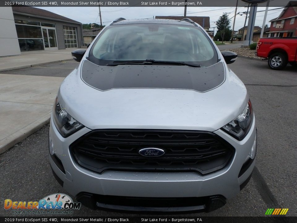 2019 Ford EcoSport SES 4WD Moondust Silver Metallic / Ebony Black Photo #2