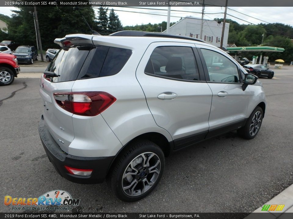 2019 Ford EcoSport SES 4WD Moondust Silver Metallic / Ebony Black Photo #5