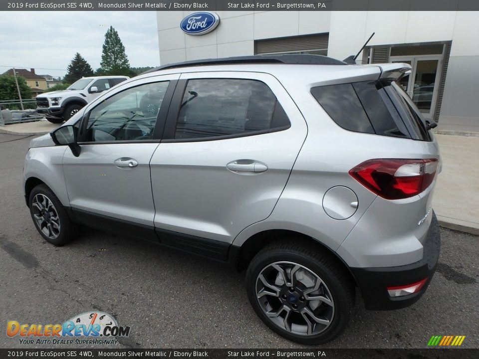 2019 Ford EcoSport SES 4WD Moondust Silver Metallic / Ebony Black Photo #8