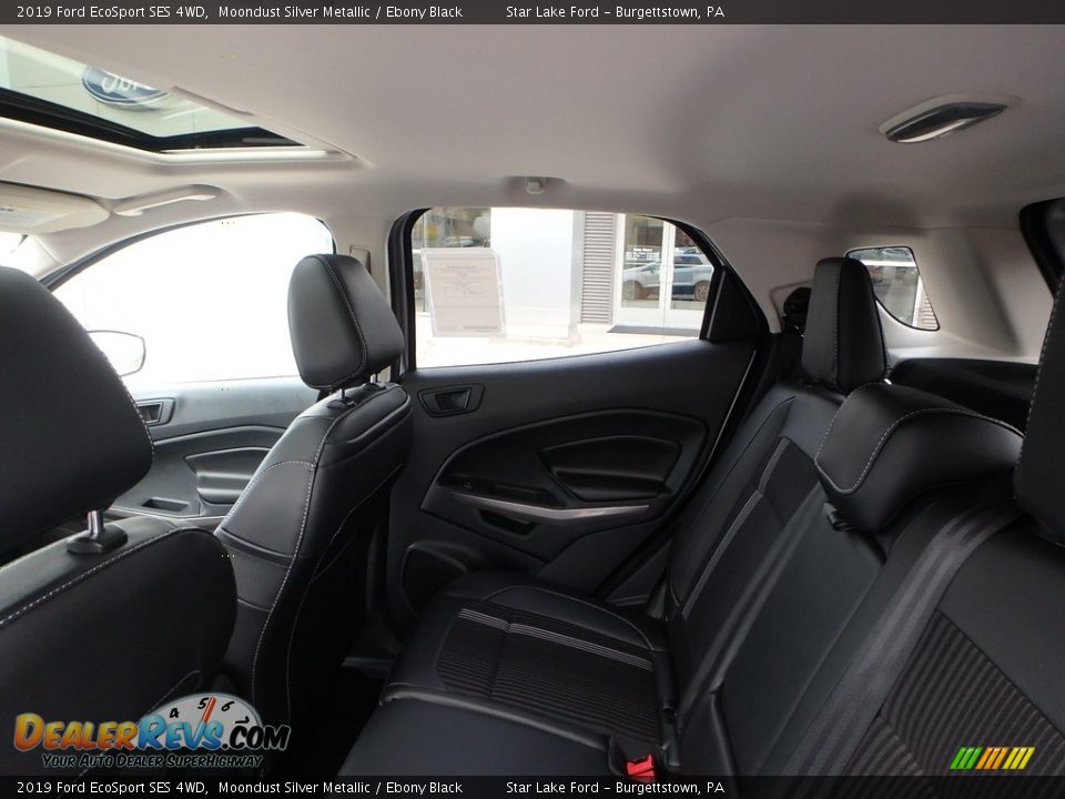 2019 Ford EcoSport SES 4WD Moondust Silver Metallic / Ebony Black Photo #12