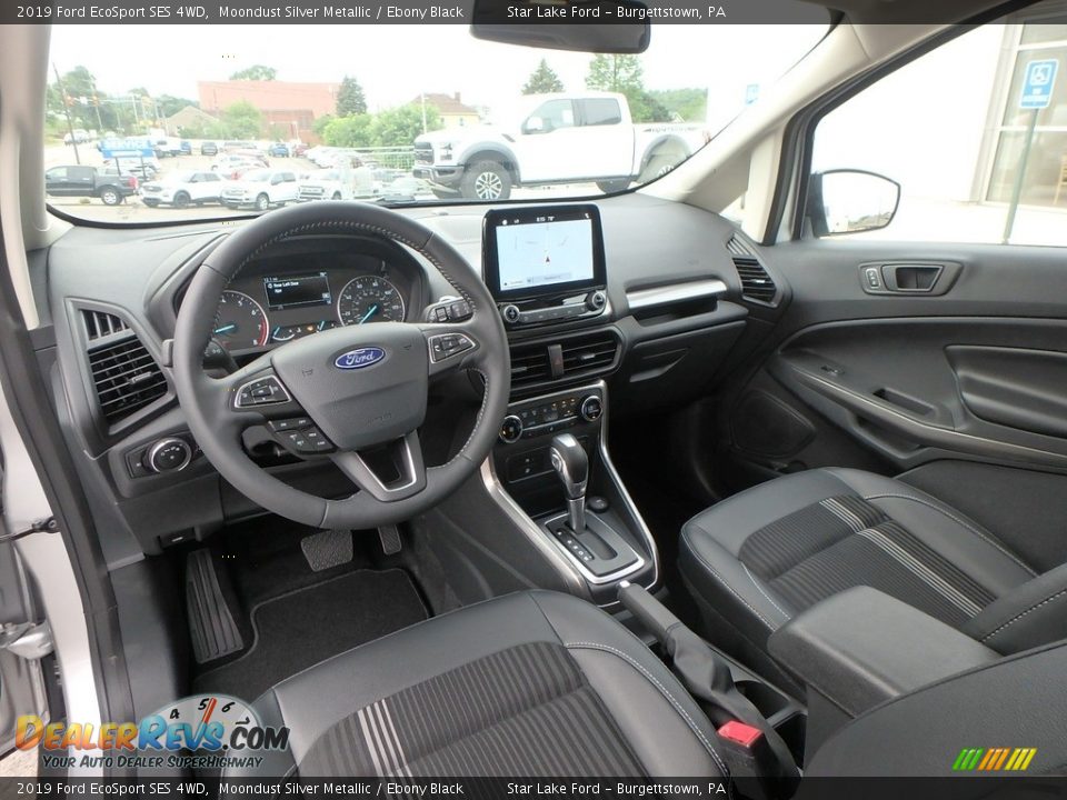 2019 Ford EcoSport SES 4WD Moondust Silver Metallic / Ebony Black Photo #13