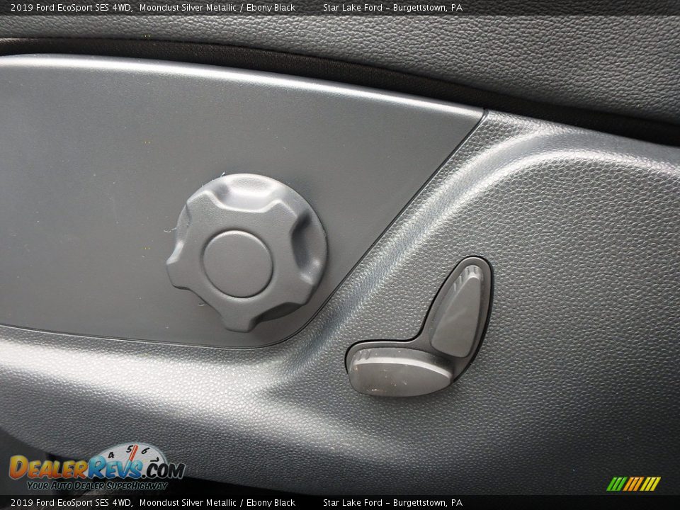 2019 Ford EcoSport SES 4WD Moondust Silver Metallic / Ebony Black Photo #15