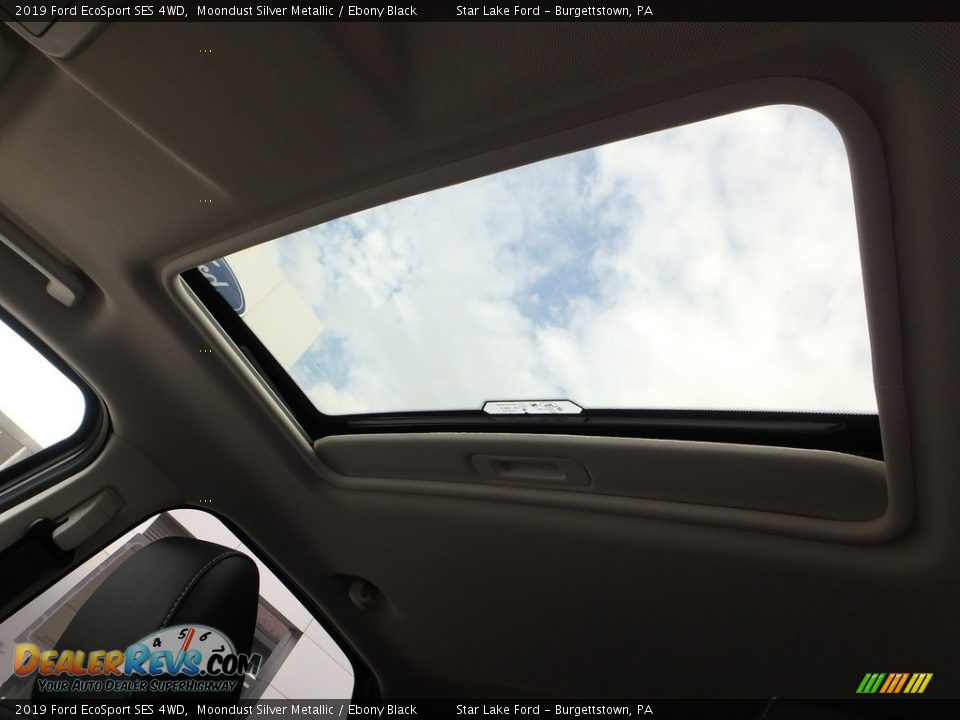 2019 Ford EcoSport SES 4WD Moondust Silver Metallic / Ebony Black Photo #16