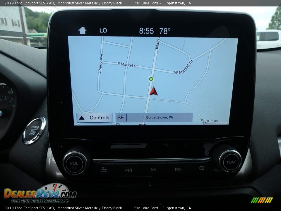 2019 Ford EcoSport SES 4WD Moondust Silver Metallic / Ebony Black Photo #19