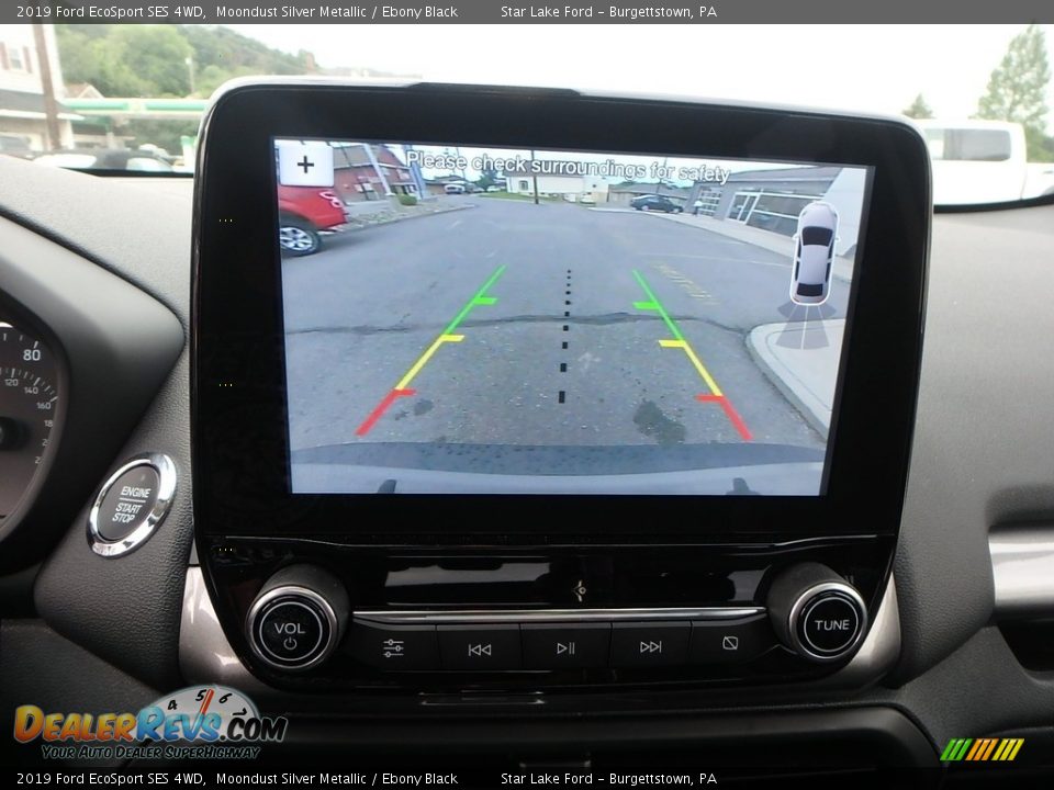 2019 Ford EcoSport SES 4WD Moondust Silver Metallic / Ebony Black Photo #20