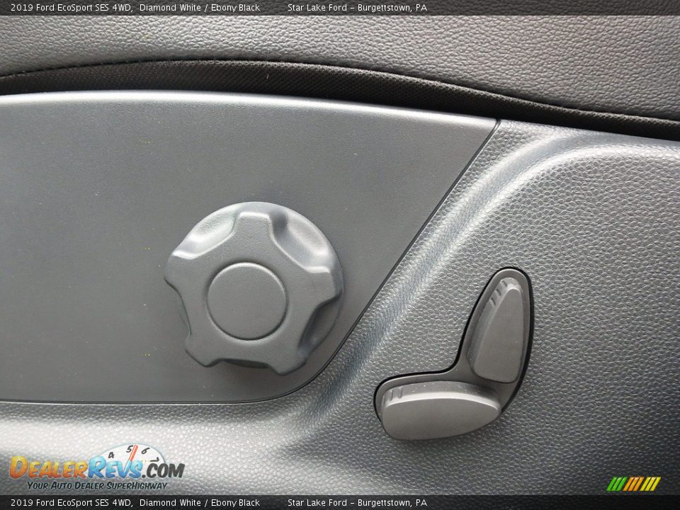 2019 Ford EcoSport SES 4WD Diamond White / Ebony Black Photo #15