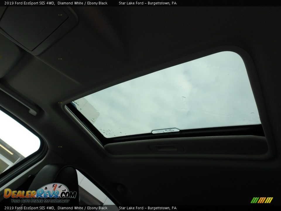 2019 Ford EcoSport SES 4WD Diamond White / Ebony Black Photo #16