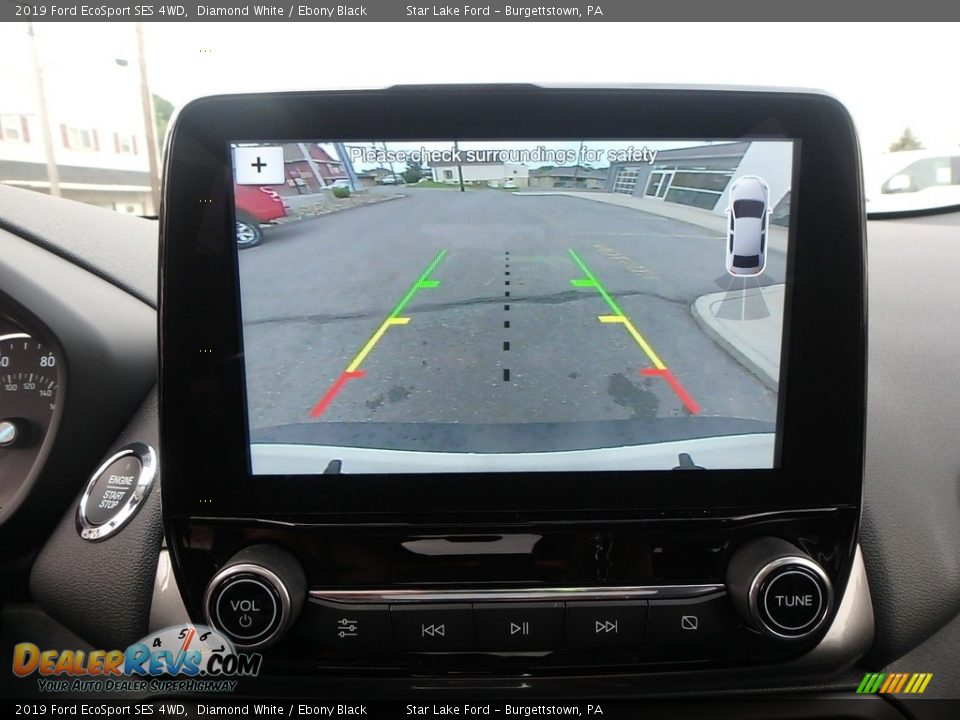 2019 Ford EcoSport SES 4WD Diamond White / Ebony Black Photo #20