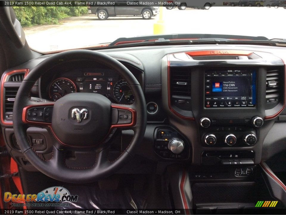 Controls of 2019 Ram 1500 Rebel Quad Cab 4x4 Photo #12