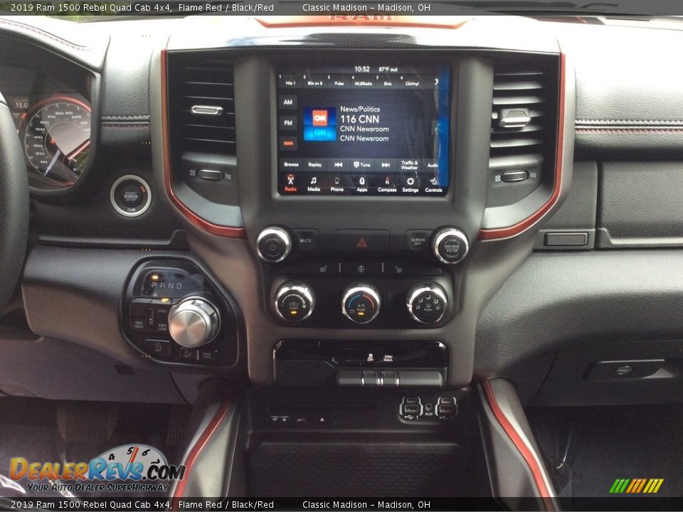 Controls of 2019 Ram 1500 Rebel Quad Cab 4x4 Photo #13