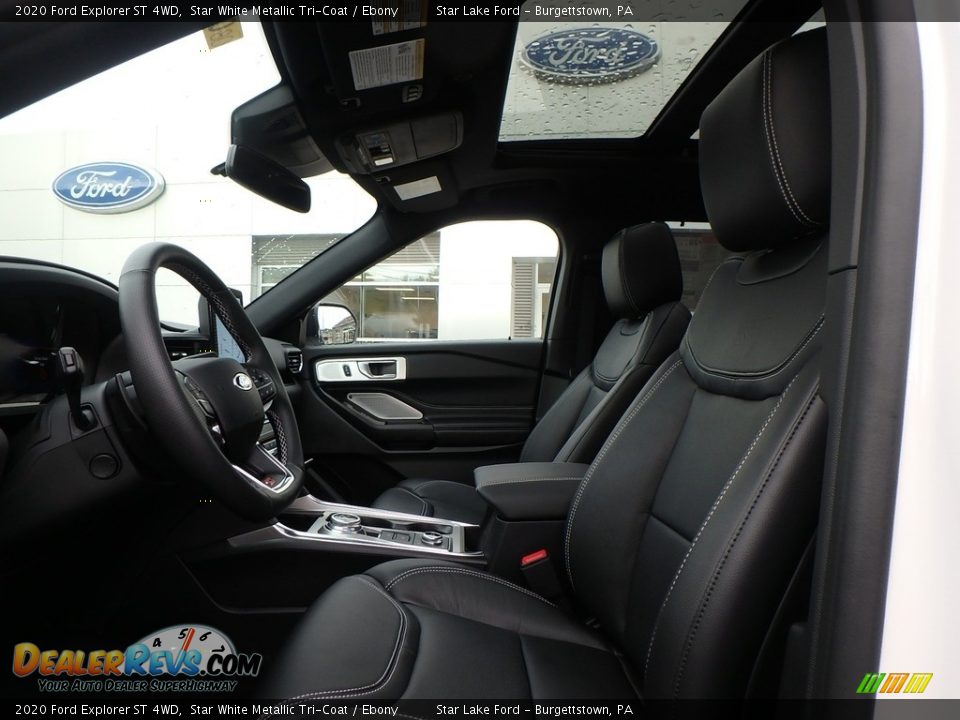 Front Seat of 2020 Ford Explorer ST 4WD Photo #12