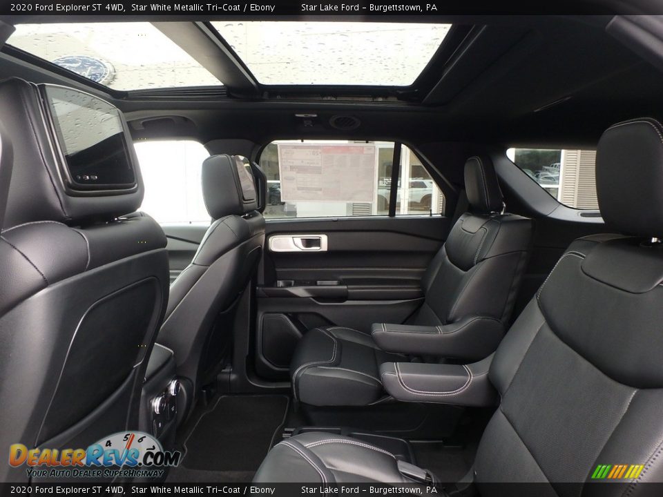 Rear Seat of 2020 Ford Explorer ST 4WD Photo #13