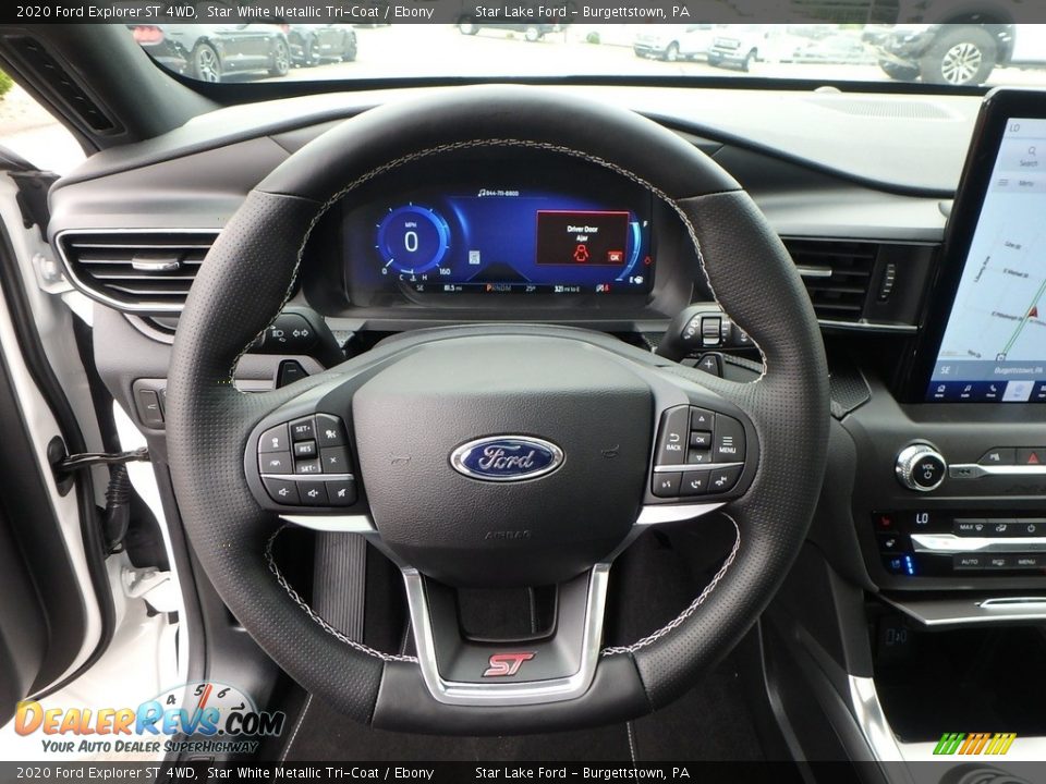 2020 Ford Explorer ST 4WD Steering Wheel Photo #17
