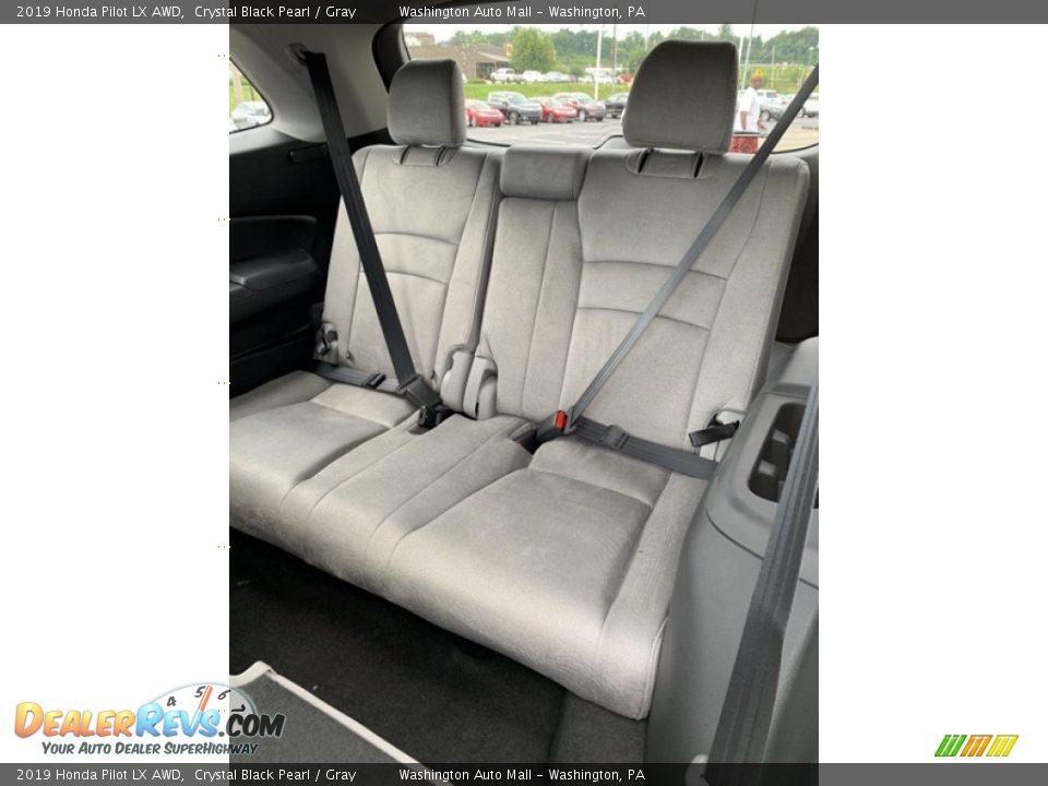 2019 Honda Pilot LX AWD Crystal Black Pearl / Gray Photo #20