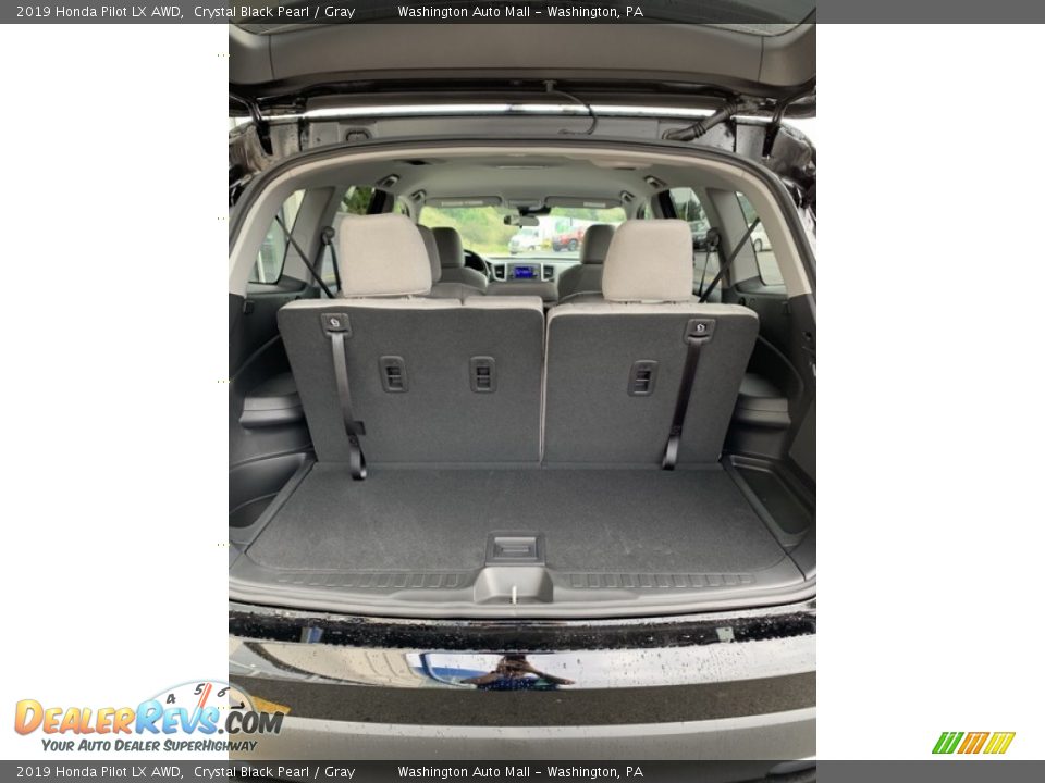 2019 Honda Pilot LX AWD Crystal Black Pearl / Gray Photo #22