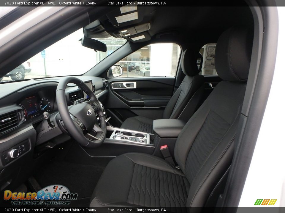 Front Seat of 2020 Ford Explorer XLT 4WD Photo #11