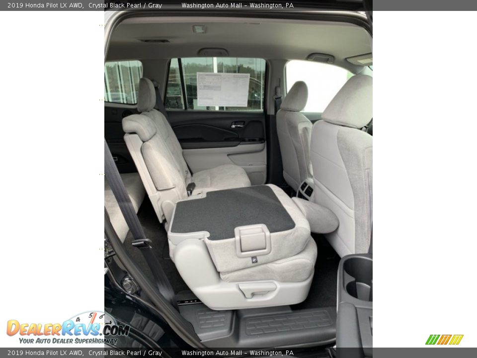 2019 Honda Pilot LX AWD Crystal Black Pearl / Gray Photo #26