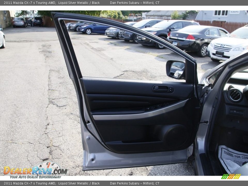2011 Mazda CX-7 s Touring AWD Liquid Silver Metallic / Black Photo #9