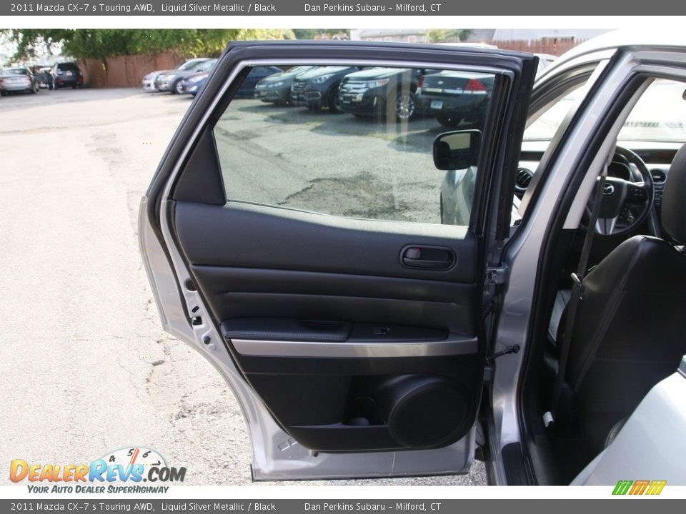 2011 Mazda CX-7 s Touring AWD Liquid Silver Metallic / Black Photo #11
