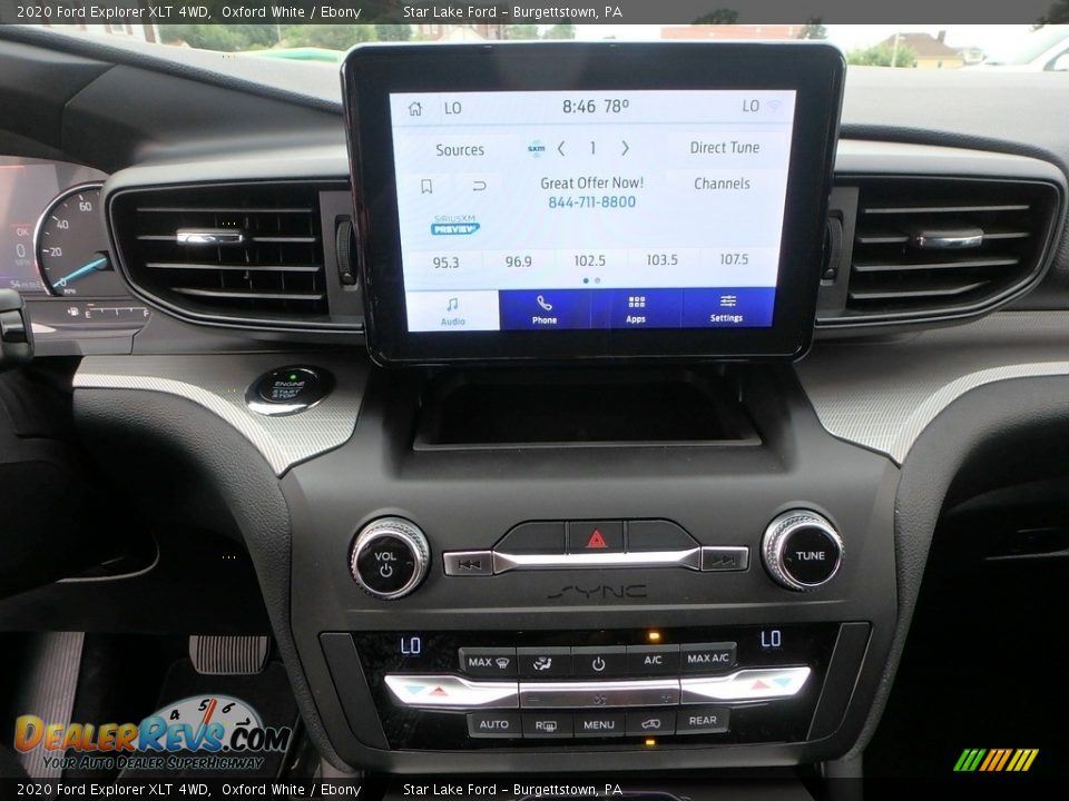 Controls of 2020 Ford Explorer XLT 4WD Photo #18