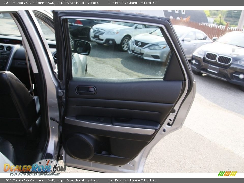 2011 Mazda CX-7 s Touring AWD Liquid Silver Metallic / Black Photo #14