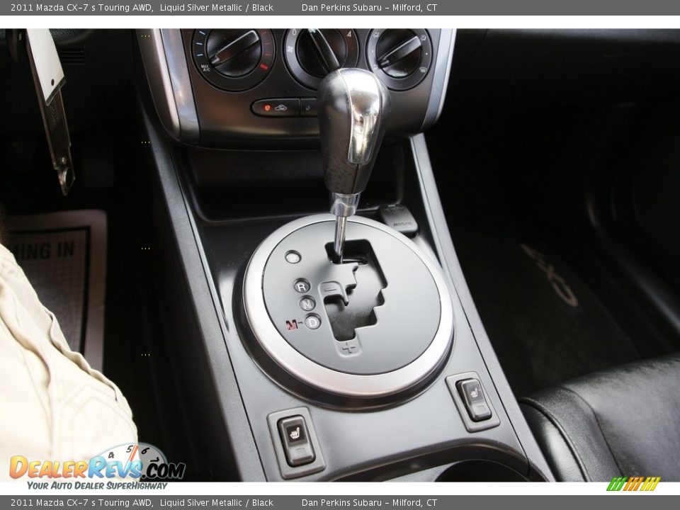 2011 Mazda CX-7 s Touring AWD Liquid Silver Metallic / Black Photo #19