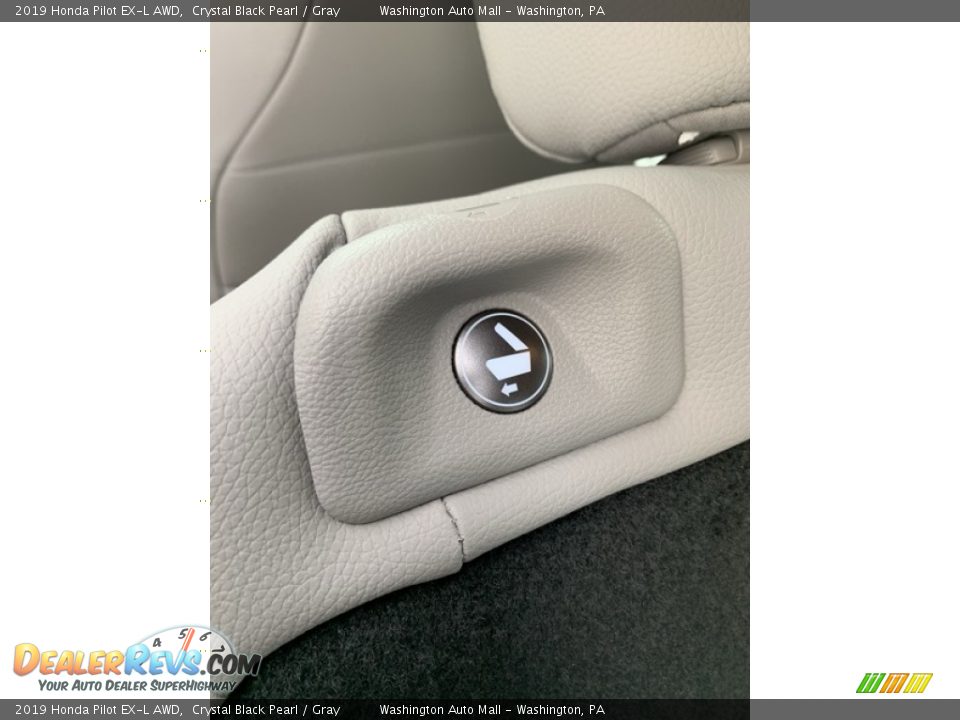 2019 Honda Pilot EX-L AWD Crystal Black Pearl / Gray Photo #20