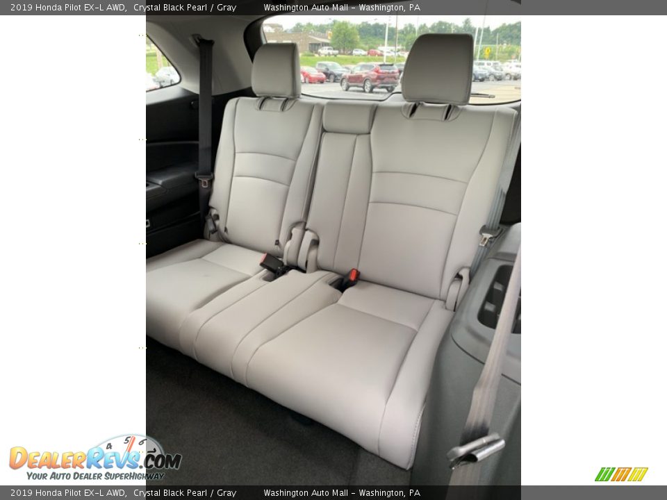 2019 Honda Pilot EX-L AWD Crystal Black Pearl / Gray Photo #21