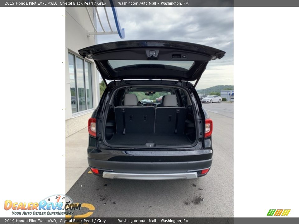 2019 Honda Pilot EX-L AWD Crystal Black Pearl / Gray Photo #22