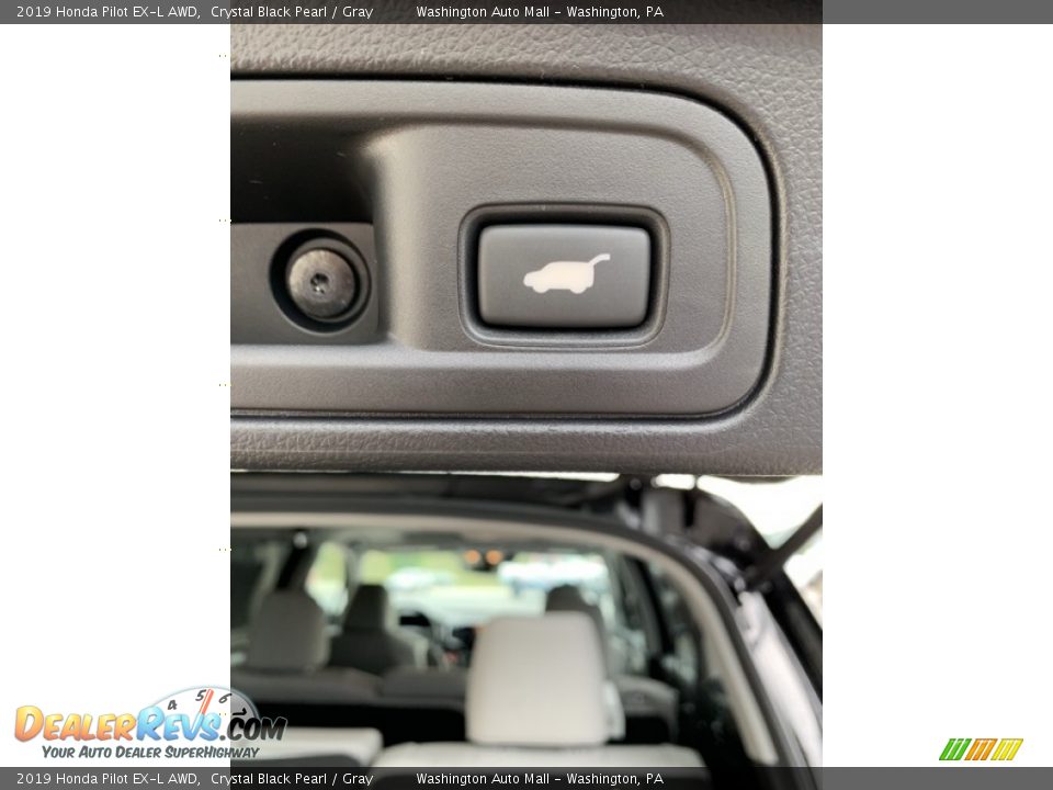2019 Honda Pilot EX-L AWD Crystal Black Pearl / Gray Photo #24