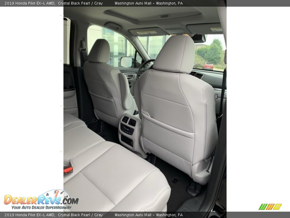 2019 Honda Pilot EX-L AWD Crystal Black Pearl / Gray Photo #30