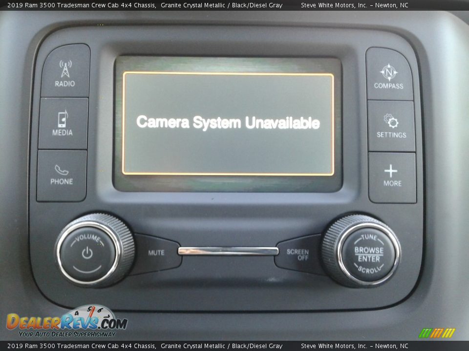 2019 Ram 3500 Tradesman Crew Cab 4x4 Chassis Granite Crystal Metallic / Black/Diesel Gray Photo #20